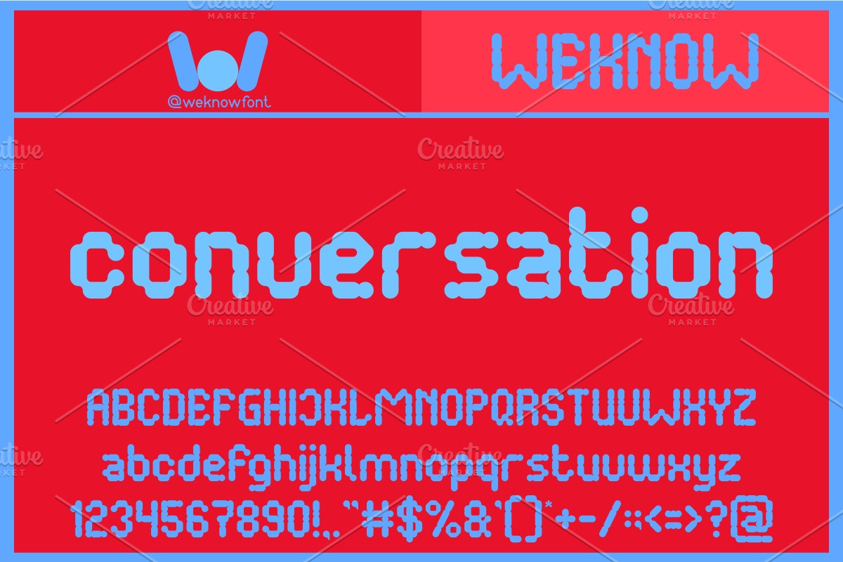 Battery font, a Font by weknow (Photo 5 of 5)
