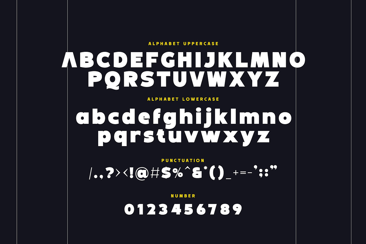 Guestar - Modern Bold Sans Serif, a Sans Serif Font by Typeformers (Photo 5 of 5)