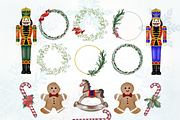 Christmas clip art + free bonus!, an Object Graphic by Ducatum (Thumbnail 4 of 9)