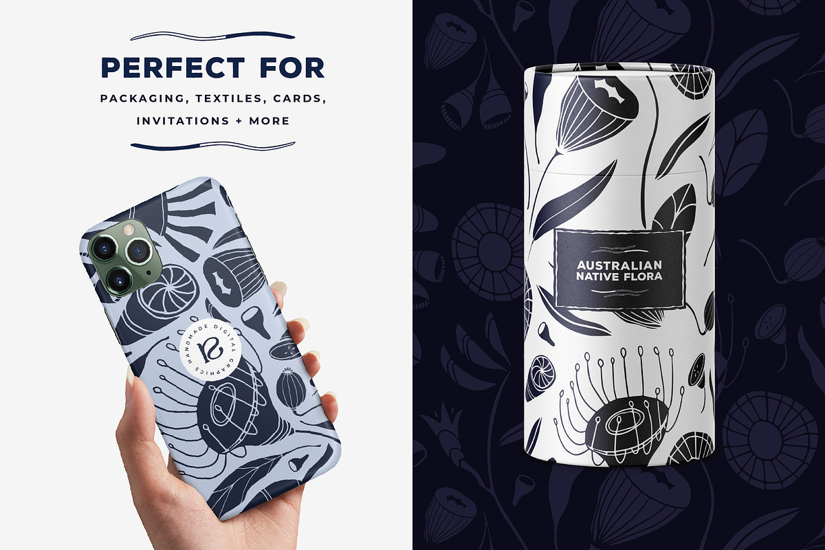 Australian Flora Vector Set, a Decorative Illustration by rouxsupplyco (Photo 6 of 8)