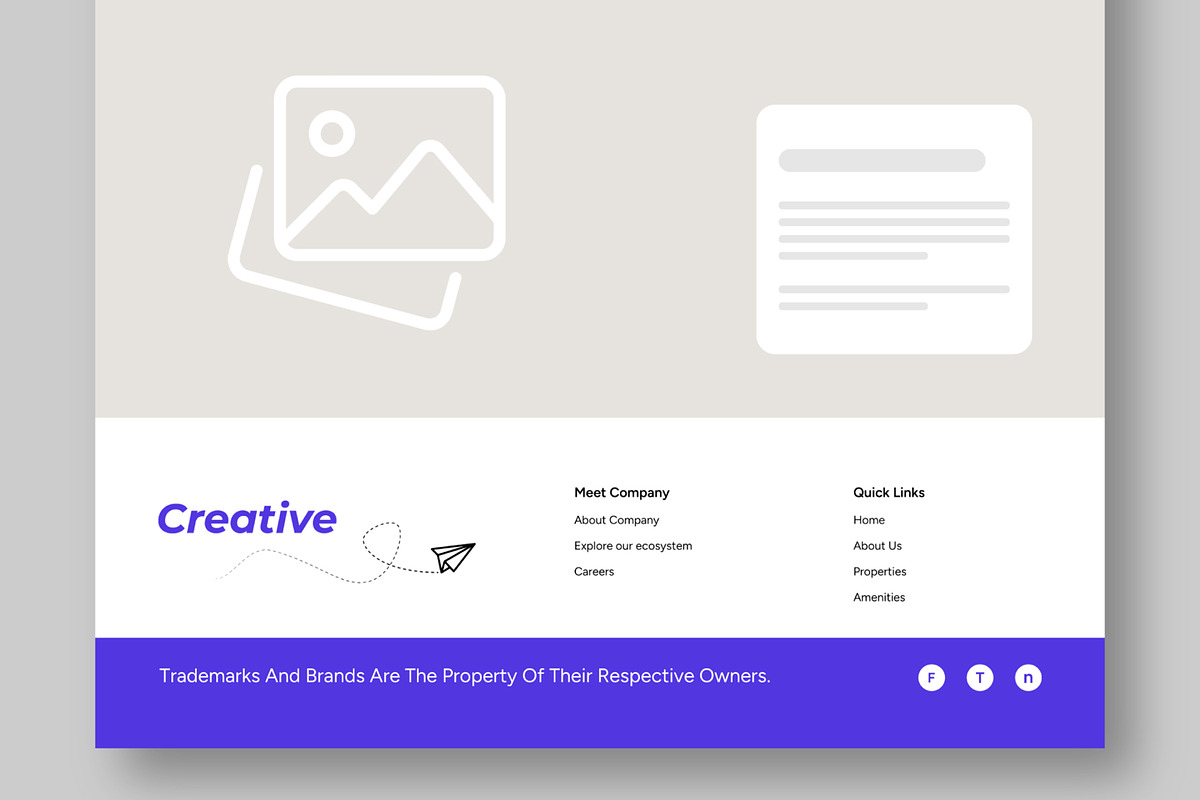 Landing Page Wireframe Template, a Landing Page Template by CreativeShaper (Photo 5 of 5)