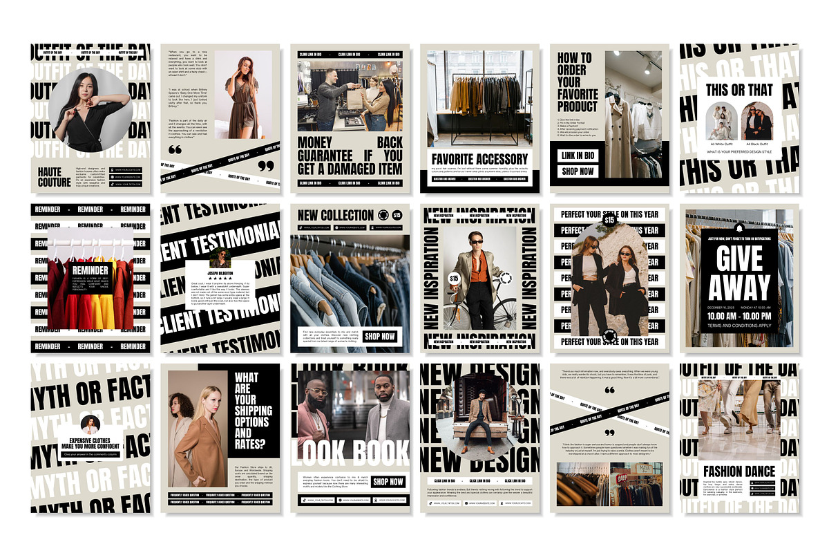 Fashion Cream Template, a Social Media Template by Kalubuak (Photo 5 of 10)