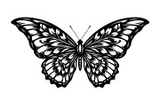 Butterfly Silhouette SVG Bundle, an Illustration by Gaye Art (Thumbnail 10 of 31)