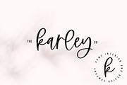 Moonline | Handwritten Script Font, a Script Font by KA Designs (Thumbnail 13 of 19)