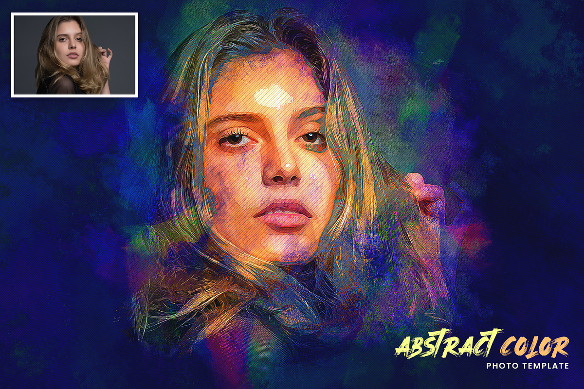 Abstract Color Art Photo Template, a Templates & Theme by U_Design (Photo 12 of 23)