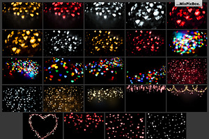 Romantic Bokeh Photo Overlays