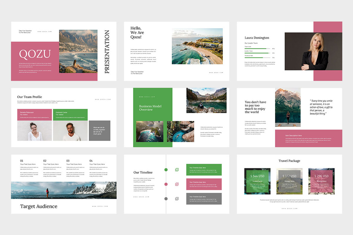 Qozu : Travel Keynote, a Presentation Template by Punkl Camp (Photo 6 of 9)