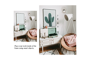 Frame Mockup Bundle - Olea, a Household Mockup by Saguaro Digital (Thumbnail 6 of 10)