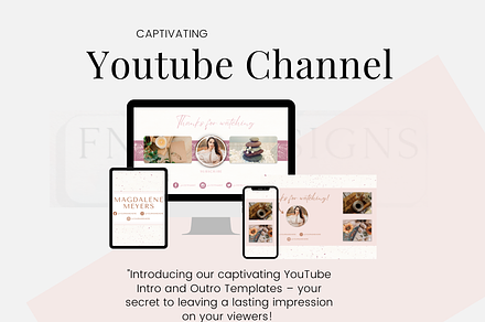 Youtube Intro&Outro Brand Kit Canva