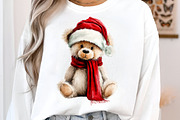 Teddy Bear Christmas Clipart, a Transportation Illustration by SinaCreation (Thumbnail 4 of 7)