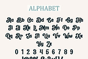 Groovy Vintage, a Sans Serif Font by Mini_World (Thumbnail 7 of 8)