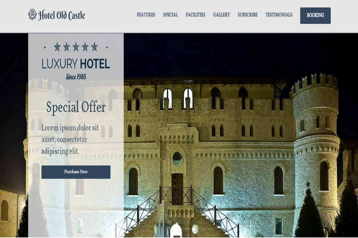Landing Pages – One Page Template, a Bootstrap Template by auroraruggieri (Photo 2 of 5)