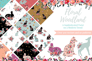 64% OFF! Floral Woodland Bundle