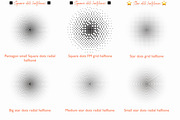 Radial halftone gradients for iPad, a Brush Add-On by Mona Ahmed (Thumbnail 6 of 22)