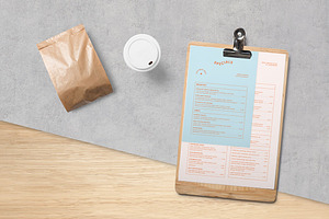 Cafe / Restaurant Menu Template