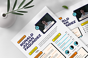 Brutal Tones Design Artistry Resume, a Resume Template by SquidPixey (Thumbnail 6 of 6)