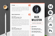 Professional Resume / CV Templates, a Resume Template by ResumeInventor (Thumbnail 1 of 6)