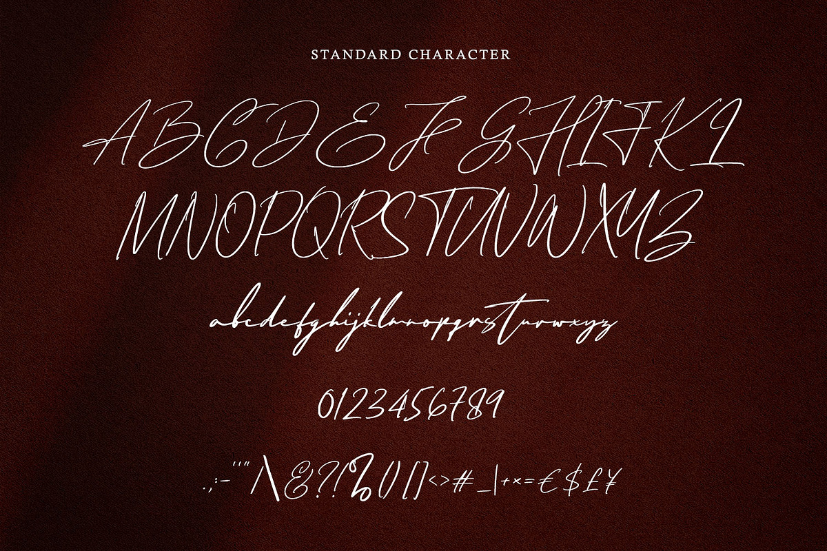 Signature Script Font - Los Merthina, a Script Font by Kotak Kuning Studio (Photo 9 of 9)