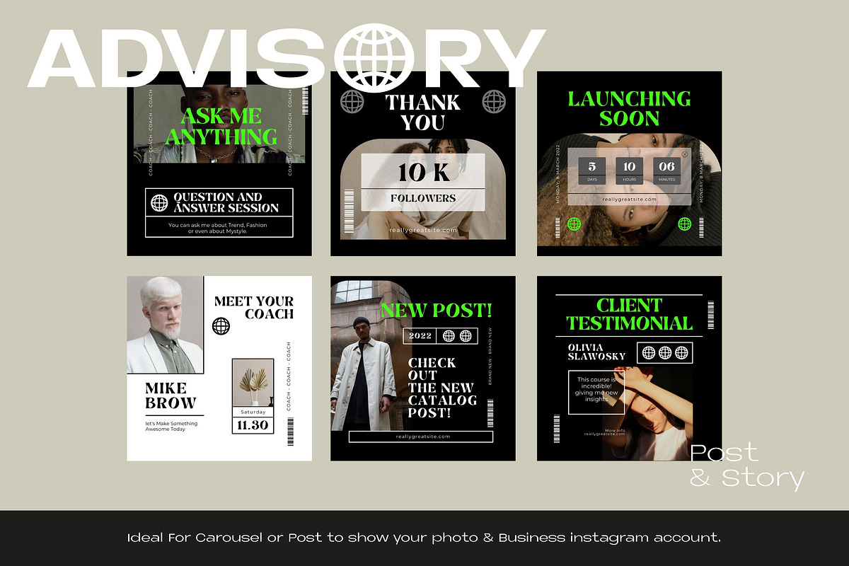 Brand Social Media Pack Canva Bundle, a Social Media Template by Dirtytemp Studio (Photo 36 of 44)