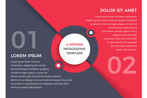 Infographic Template With 2 Options