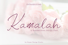 Kamalah - Handwritten Script Font
