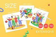 School 3D Illustrations, an Education Illustration by Boyko Pictures (Thumbnail 3 of 14)