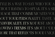 Galter - Modern Display Serif, a Serif Font by MaikoHatta (Thumbnail 8 of 8)