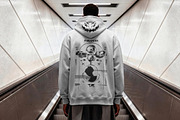 Streetwear Hoodie Mockup, a Hoody Mockup by Design Squad (Thumbnail 1 of 4)