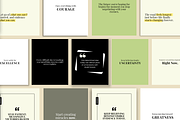 INSPIRING MINDSET 50 INSTAGRAM POST, a Social Media Template by RB Boutique (Thumbnail 2 of 8)