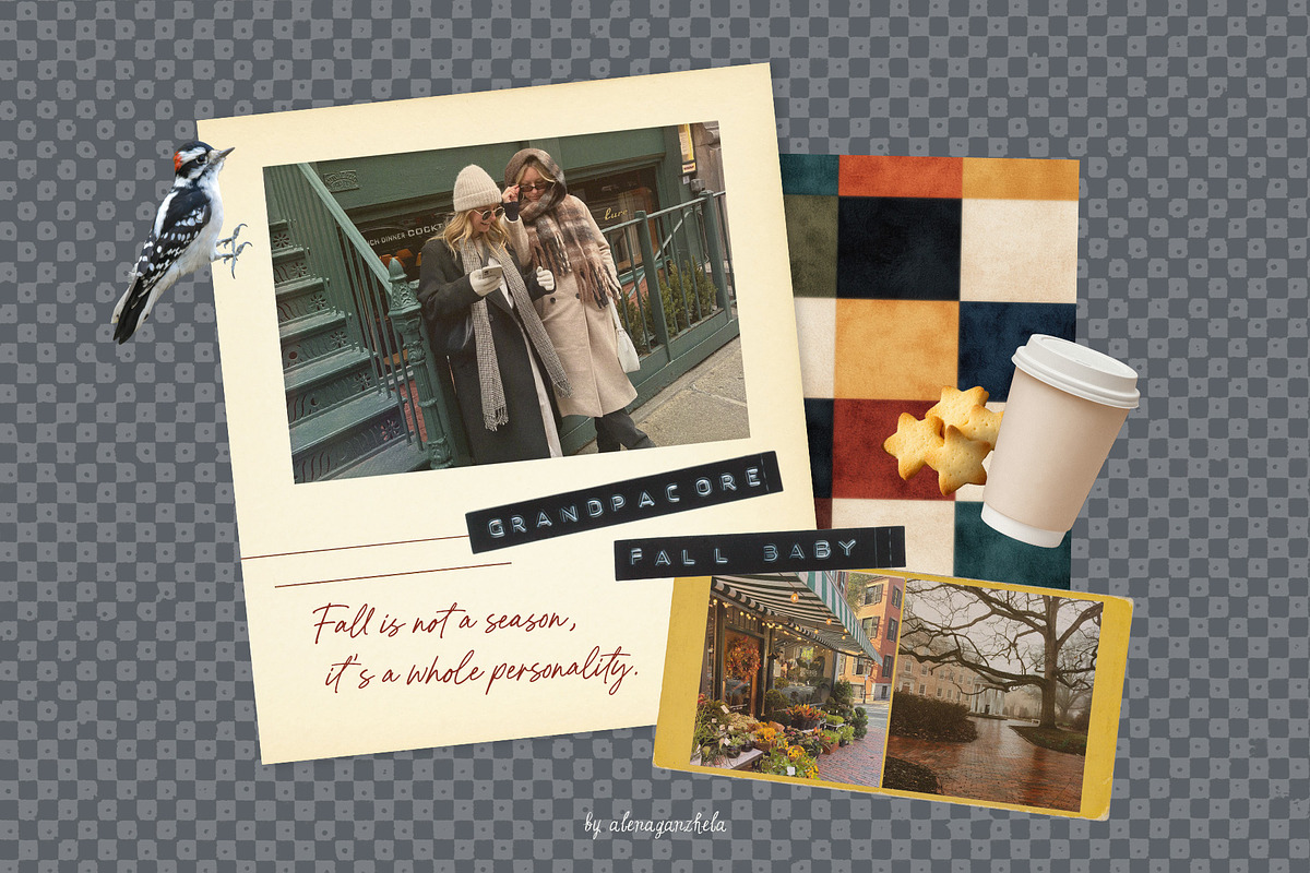 Fav Season - Autumn Collage Pack, an Object Graphic by alenaganzhela (Photo 5 of 12)