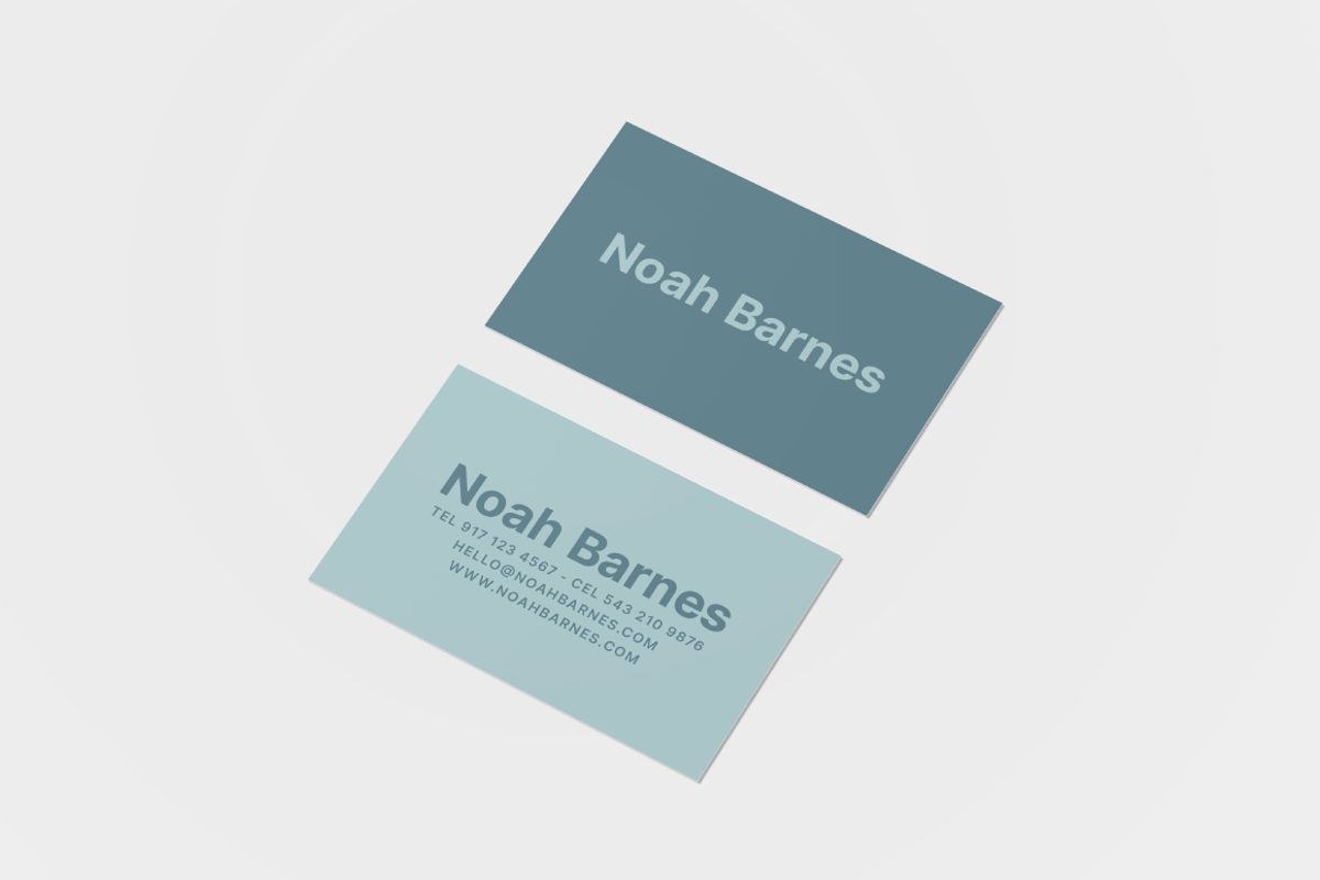 Canva + AI Business Cards II, a Business Card Template by Viaduc (Photo 3 of 4)