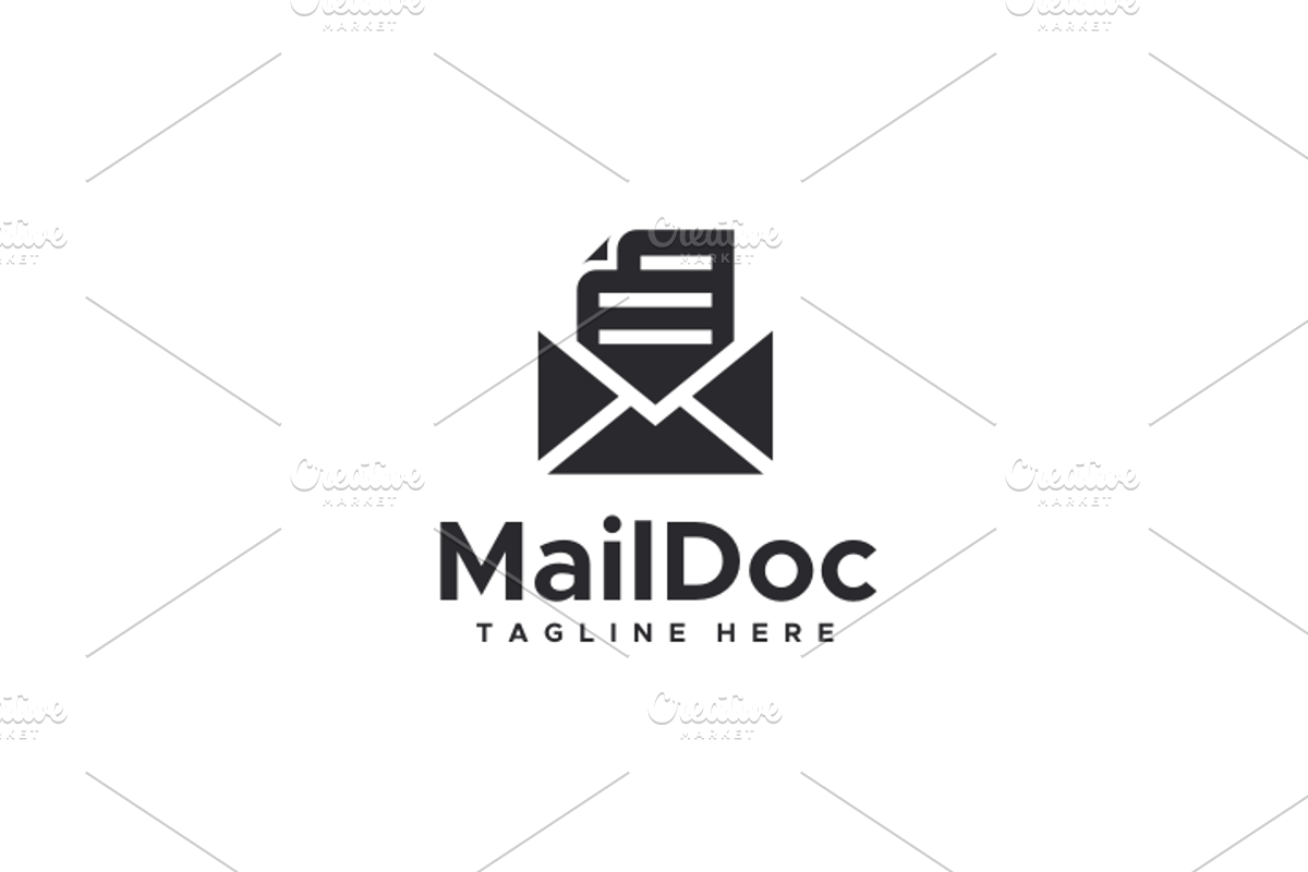 Mail Document Logo, a Branding & Logo Template by yopie