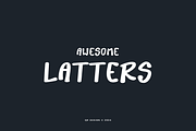 Roshaly - Chalk & Marker Font, a Handwritten Font by QR Design Studio (Thumbnail 2 of 6)