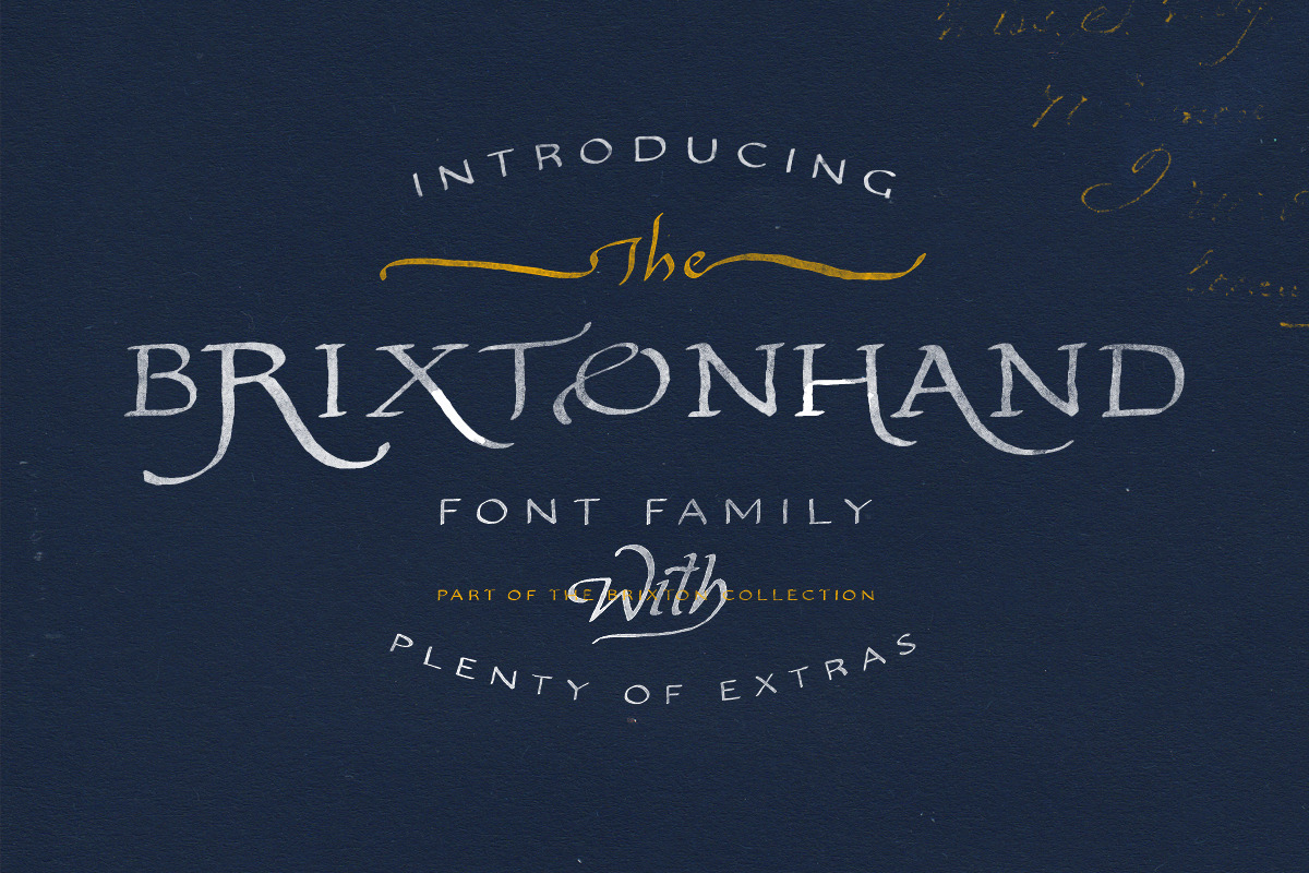 Brixton Hand (Plus Sans & Extras!)