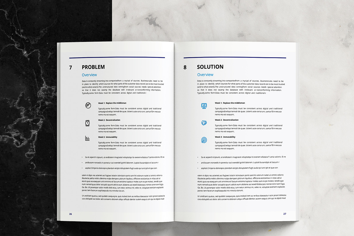 White Paper Template, a Brochure Template by azadcsstune (Photo 11 of 15)