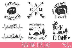 Camping Quotes Bundle