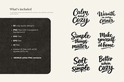 Cozy Quotes Lettering Bundle, an Object Graphic by Yanakicc (Thumbnail 2 of 9)
