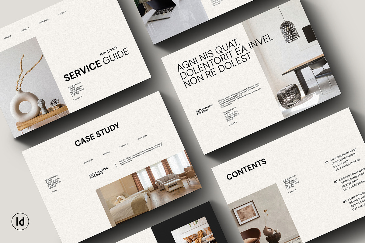 Service Guide Landscape Brochure, a Brochure Template by PrintIdea (Photo 1 of 6)