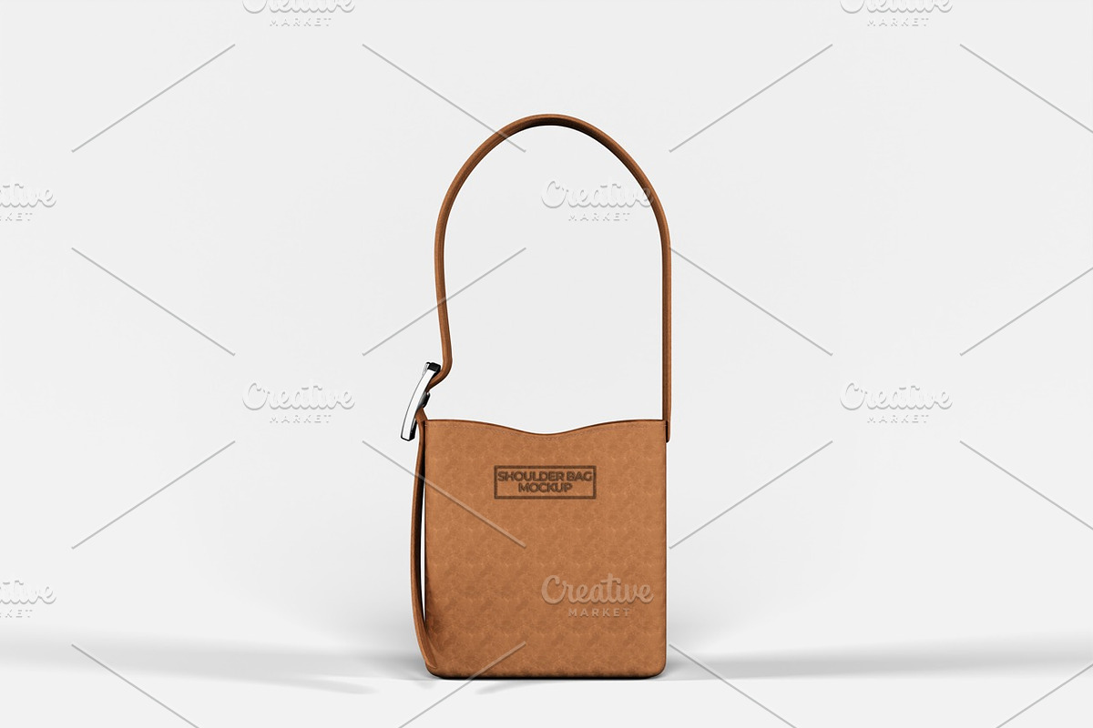 Bleecker Bucket Bag Mockup, a Merchandise Mockup by Claymoon Lab (Photo 3 of 7)