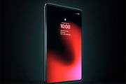 Tablet Lock Screen Mockup Dark Scene, an Android Mockup by Mego-studio (Thumbnail 1 of 3)