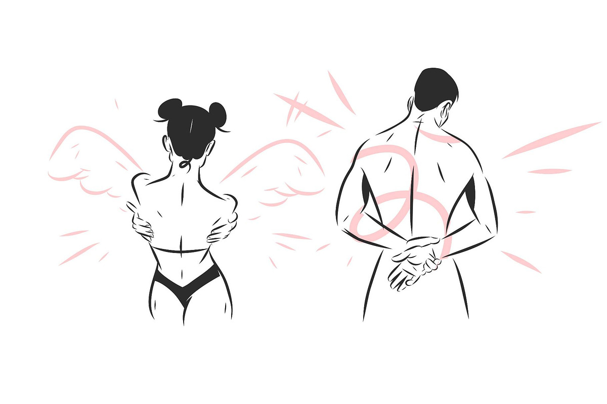 Line body graphics, a Person Illustration by Anastasy_helter (Photo 5 of 20)