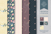 Vintage logo templates Vol 2, a Branding & Logo Template by Lisa Glanz (Thumbnail 3 of 4)