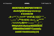 Arnel – Bold Sans Serif, a Sans Serif Font by Craft Supply Co. (Thumbnail 8 of 8)