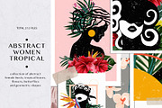 Abstract. Women. Tropical, an Object Graphic by Vera●Suleimanova (Thumbnail 1 of 17)