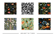 Wildflower Vintage Art Designs, a Pattern Graphic by karenfoleyphoto (Thumbnail 11 of 12)