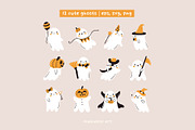 HALLOWEEN - cards, patterns graphic, a Seasonal Illustration by Madiwaso (Thumbnail 2 of 9)