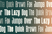 Gendar - Condensed Font Family, a Sans Serif Font by Pandeka Studio (Thumbnail 6 of 12)