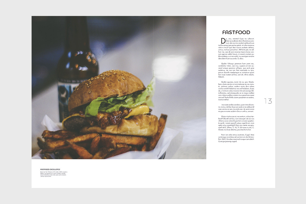 Pastrami Magazine Template, a Magazine Template by N A N D U Z D E S I G N (Photo 7 of 15)