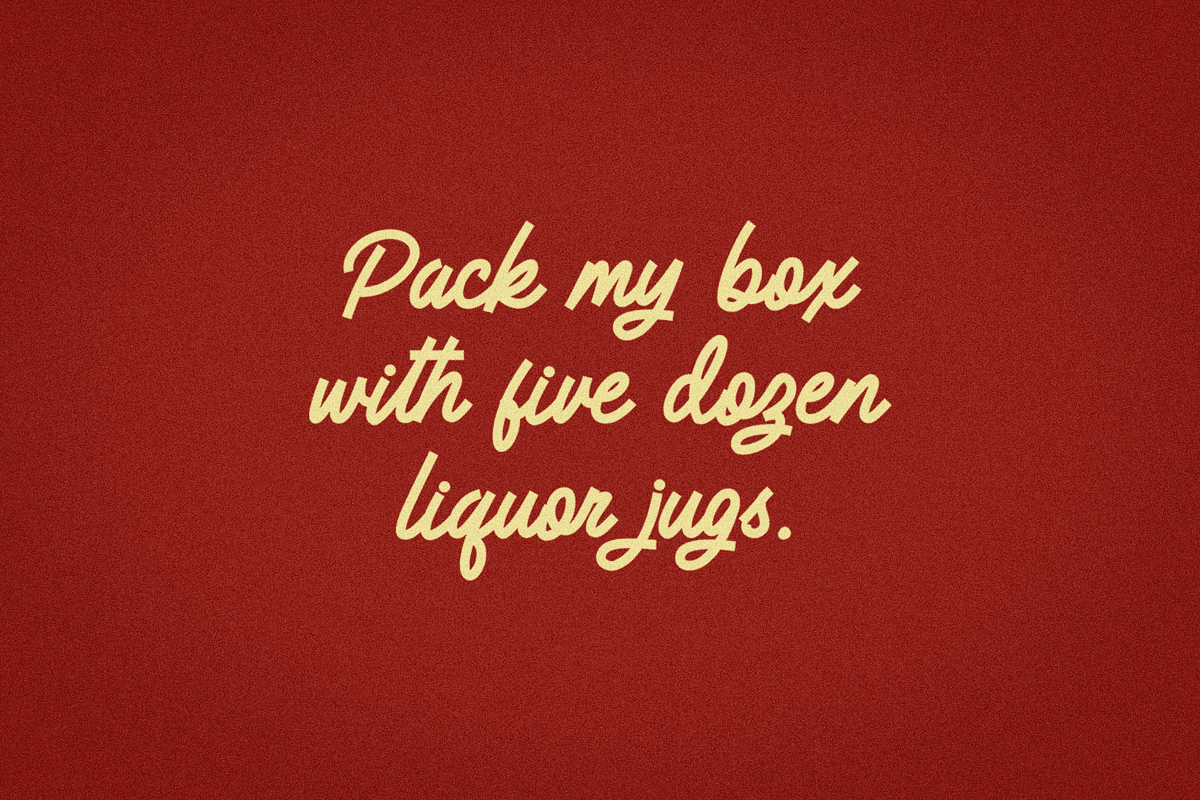 Sugar Crakers, a Script Font by Letteratom (Photo 4 of 8)