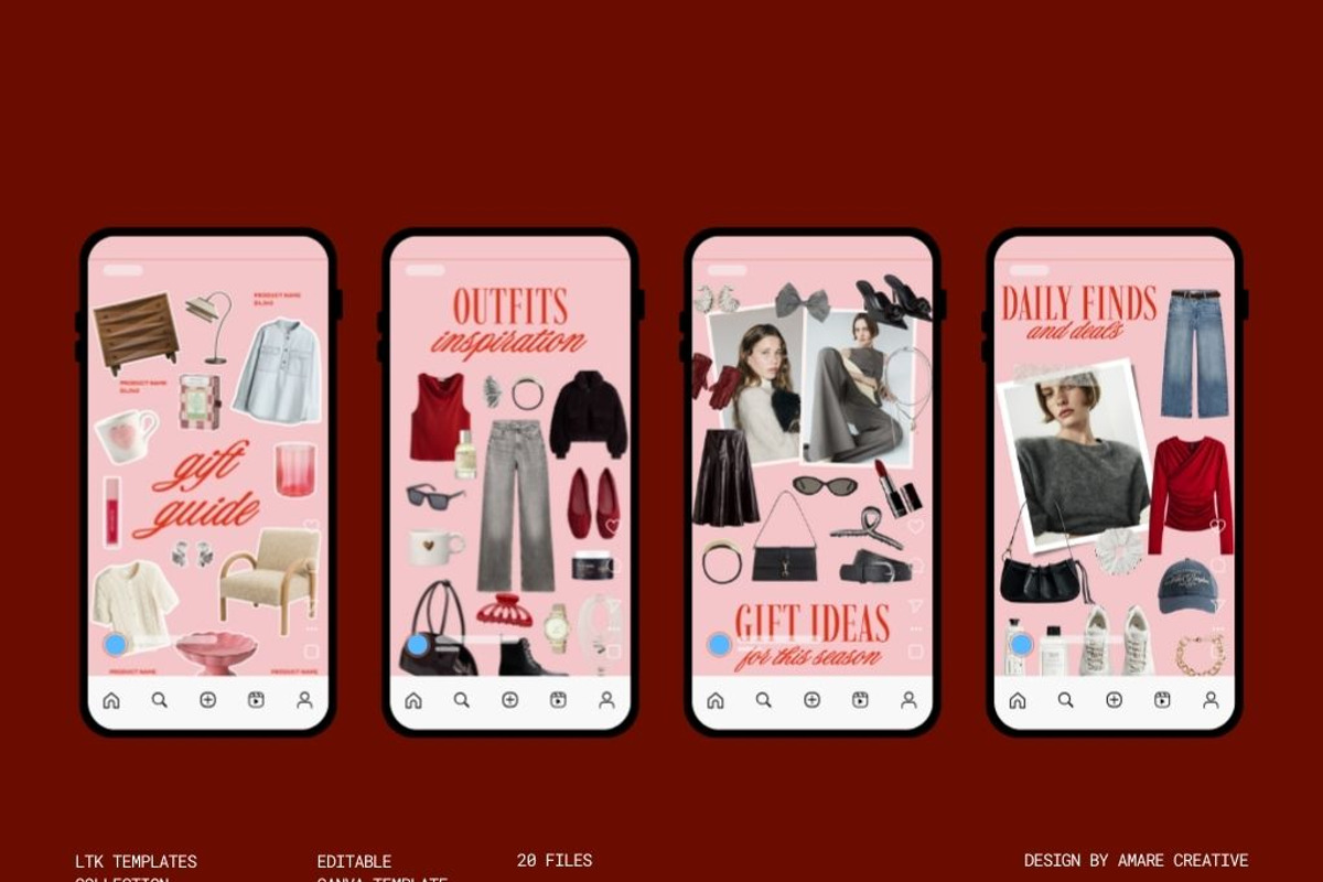 Valentine LTK Instagram Bundle, a Social Media Template by Amaré Creative (Photo 9 of 9)